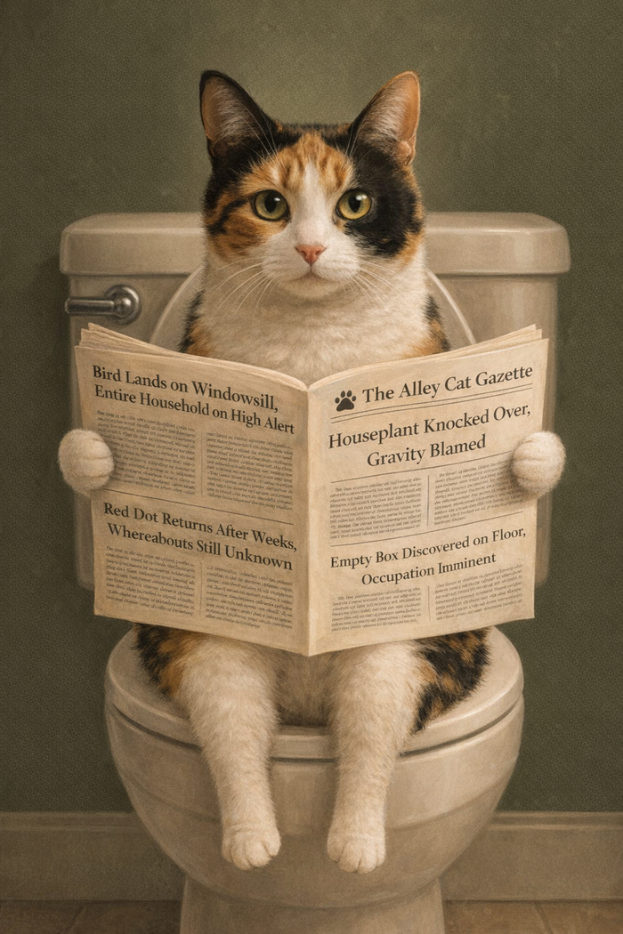 Reading The Paper