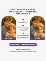 Picture To Portraits — need help choosing your pet portrait, contact support